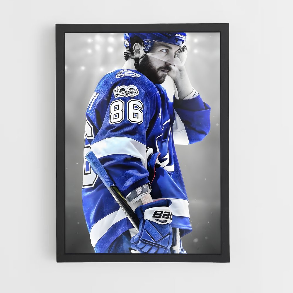 Poster Nikita kucherov – affiche Hockey sur glace (vue 2)